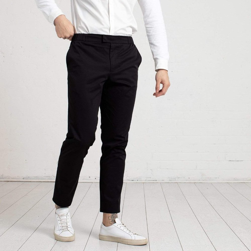L'Estrange London 24 Trousers -- Black, 32
